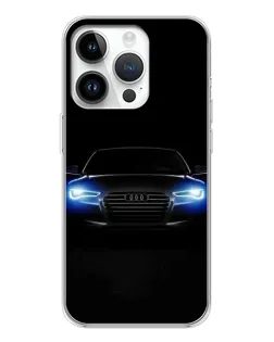 Чохол для Realme P4 з картинкою «Audi в неоні»