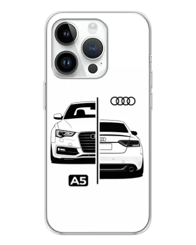 Чохол для Realme P4 з картинкою «Audi — контрастний дизайн»
