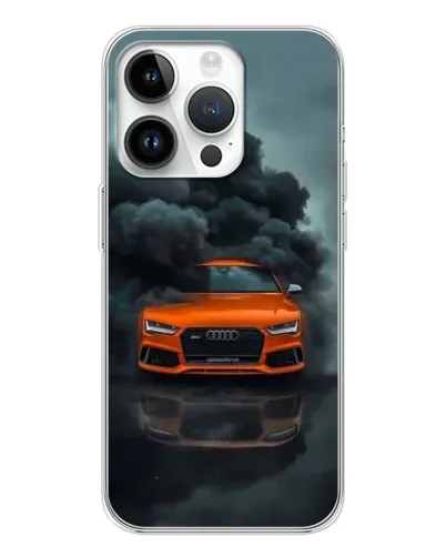 Чохол для Realme P4 з картинкою «Audi у хмарах диму»