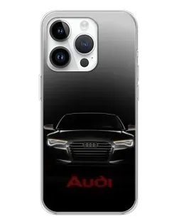 Чохол для Realme P4 з картинкою «Audi — градієнтний контур»