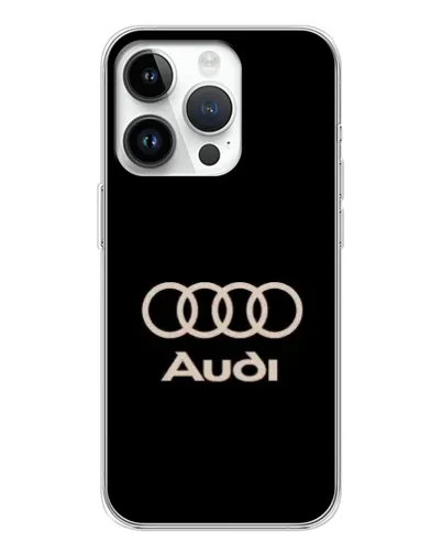 Чохол для Realme P4 з картинкою «Audi — золотий логотип»
