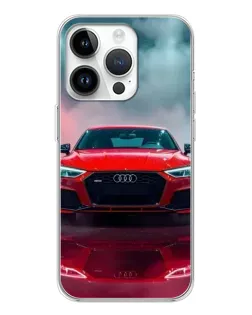 Чохол для Realme P4 з картинкою «Audi RS — червоний стиль»