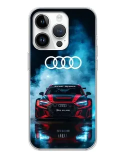 Чохол для Realme P4 з картинкою «Audi Sport — неон»