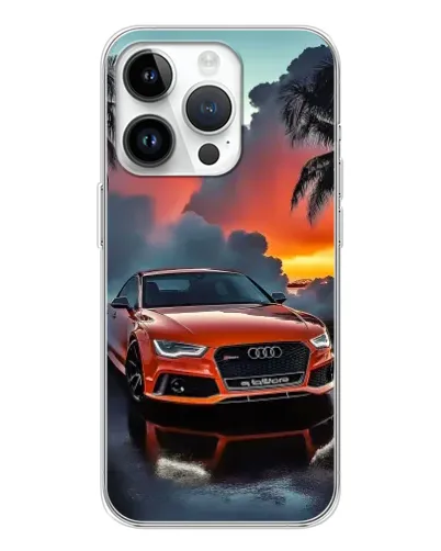 Чохол для Realme P4 з картинкою «Audi — захід сонця»