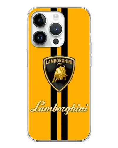 Чохол для Realme P4 з картинкою «Lamborghini Stripe жовтий» Чохол для Realme P4 з картинкою «Lamborghini Stripe жовтий»