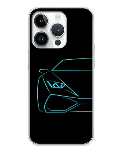 Чохол для Realme P4 з картинкою «Блакитний силует Lamborghini» Чохол для Realme P4 з картинкою «Блакитний силует Lamborghini»