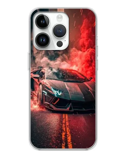 Чохол для Realme P4 з картинкою «Lamborghini червоний дим» Чохол для Realme P4 з картинкою «Lamborghini червоний дим»