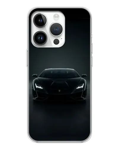 Чохол для Realme P4 з картинкою «Чорний Lamborghini Aventador» Чохол для Realme P4 з картинкою «Чорний Lamborghini Aventador»