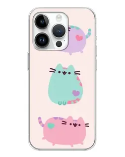 Чохол для Realme P4 з картинкою «Pusheen тріо» Чохол для Realme P4 з картинкою «Pusheen тріо»