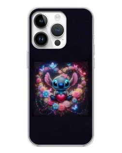Чехол для Realme P4 с картинкой «Stitch в цветах» Чехол для Realme P4 с картинкой «Stitch в цветах»