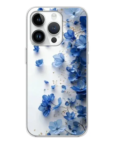 Чохол для Realme P4 з картинкою «Блакитний квітковий каскад» Чохол для Realme P4 з картинкою «Блакитний квітковий каскад»