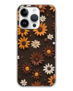 Чохол для Realme P4 з картинкою «Візерунок з маленьких соняшників»