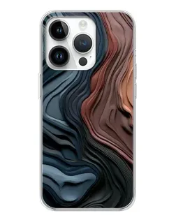 Чехол для Realme P4 с картинкой «Цветные волны каньона»