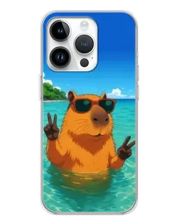 Чохол для Realme P4 з картинкою «Морська капібара»