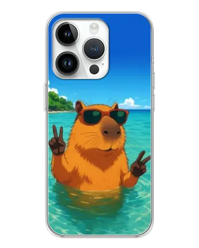 Чохол для Realme P4 з картинкою «Морська капібара»