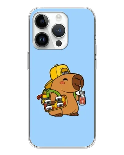 Чохол для Realme P4 з картинкою «Капібара на скейті»