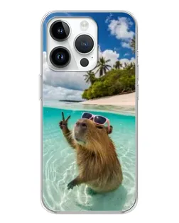 Чохол для Realme P4 з картинкою «Капібара на морі»