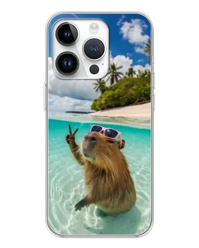 Чохол для Realme P4 з картинкою «Капібара на морі»
