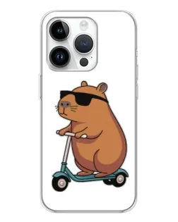 Чохол для Realme P4 з картинкою «Капібара на самокаті»