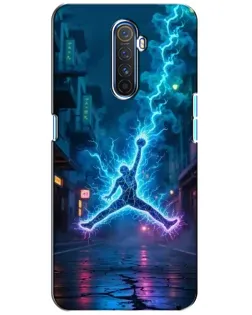 Чохол для Realme X2 Pro з картинкою «Jordan Gold Jumpman»