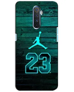 Чохол для Realme X2 Pro з картинкою «Jordan Cyan 23»