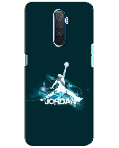 Чохол для Realme X2 Pro з картинкою «Jordan Blue Fire» Чохол для Realme X2 Pro з картинкою «Jordan Blue Fire»