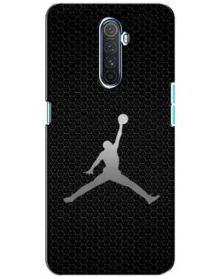 Чохол для Realme X2 Pro з картинкою «Jordan Dark Carbon»