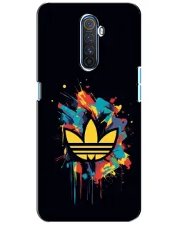 Чехол для Realme X2 Pro с картинкой «Adidas Splash»