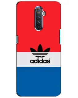 Чехол для Realme X2 Pro с картинкой «Ретро блоки Adidas»
