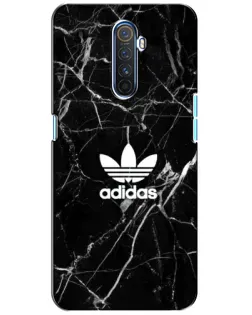 Чехол для Realme X2 Pro с картинкой «Белый мрамор Adidas»