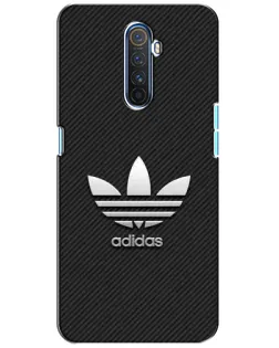 Чехол для Realme X2 Pro с картинкой «Adidas Карбоновая текстура»