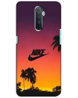 Чохол для Realme X2 Pro з картинкою «Nike на заході сонця»