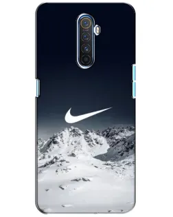 Чохол для Realme X2 Pro з картинкою «Nike — зимові гори»