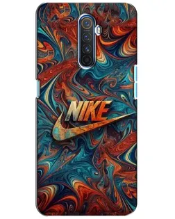 Чохол для Realme X2 Pro з картинкою «Nike в абстракції»