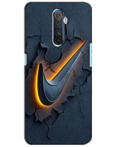 Чохол для Realme X2 Pro з картинкою «Об'ємний логотип Найк»