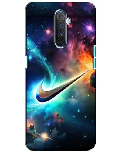 Чохол для Realme X2 Pro з картинкою «Космічний Nike Swoosh»