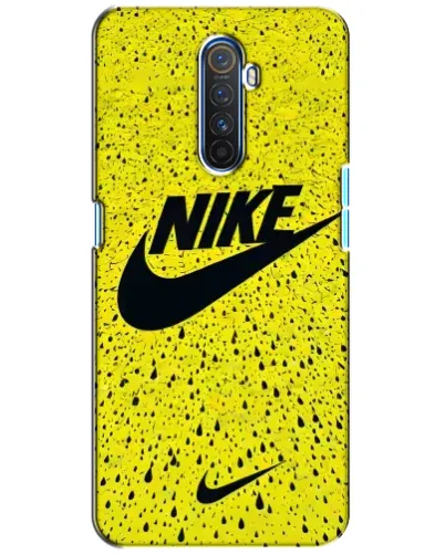Чохол для Realme X2 Pro з картинкою «Жовтий текстурний Nike»