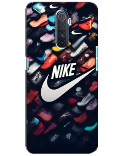 Чохол для Realme X2 Pro з картинкою «Колекція кросівок Nike»