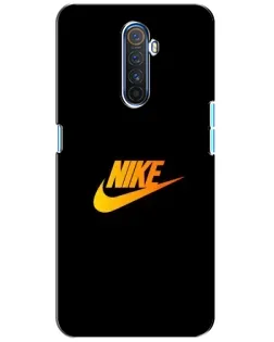 Чохол для Realme X2 Pro з картинкою «Золотий логотип Nike»
