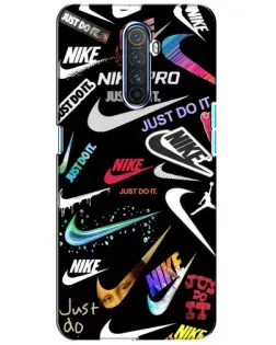 Чехол для Realme X2 Pro с картинкой «Nike — роскошь»