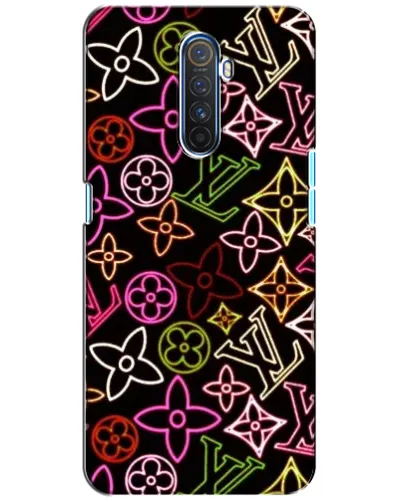Чехол для Realme X2 Pro с картинкой «Неоновый микс Nike»