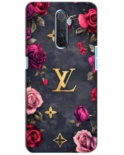Чехол для Realme X2 Pro с картинкой «Цветочный Louis Vuitton»