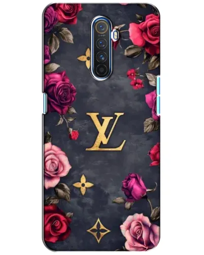 Чехол для Realme X2 Pro с картинкой «Цветочный Louis Vuitton»