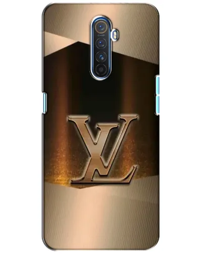 Чехол для Realme X2 Pro с картинкой «LV — золотое сияние»