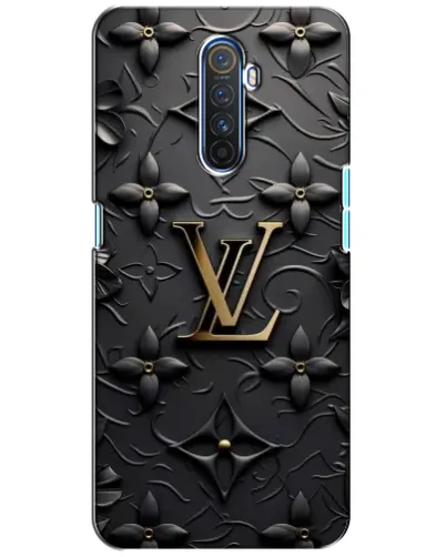 Чехол для Realme X2 Pro с картинкой «Кожаная текстура LV»