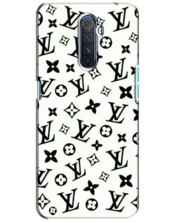 Чехол для Realme X2 Pro с картинкой «Монохромный хаос LV»