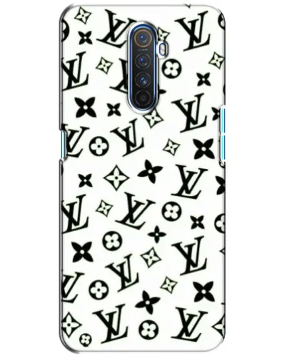 Чехол для Realme X2 Pro с картинкой «Монохромный хаос LV»