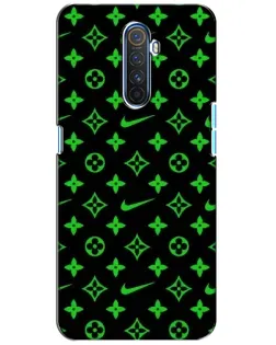 Чехол для Realme X2 Pro с картинкой «Неоновый принт LV»