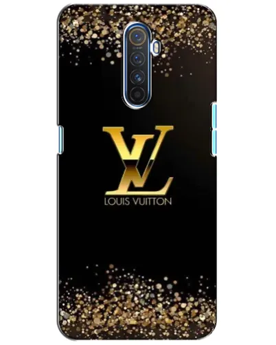 Чехол для Realme X2 Pro с картинкой «LV — золотые искры»