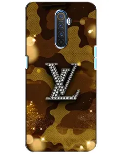 Чехол для Realme X2 Pro с картинкой «Камуфляжный Louis Vuitton»